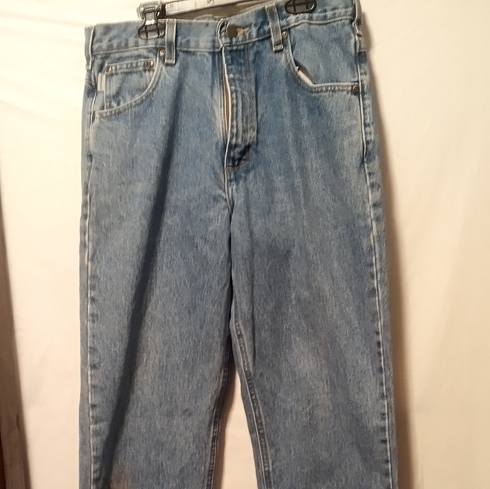 Men's Carhartt B17STW Relaxed Fit Jeans Size 31 X 34 Baggy Pre-loved